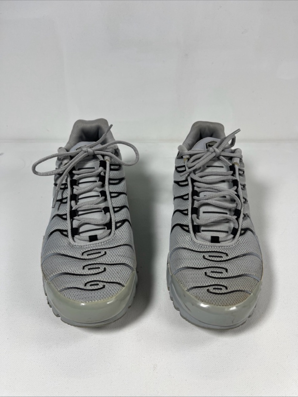 SOLD Nike Air Max Plus Tn Wolf Grey Sneakers Shoes 852630-021 Men’s 10 - Picture 3 of 14